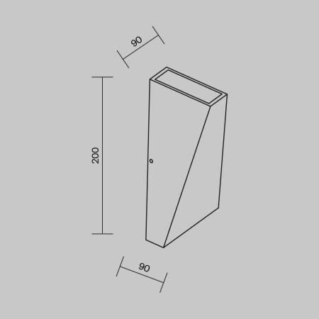 Архитектурная подсветка Times Square 3200К 6Вт IP 54, O580WL-L6W