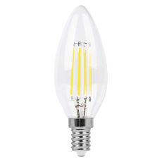 Лампа светодиодная, (7W) 230V E14 2700K, LB-166