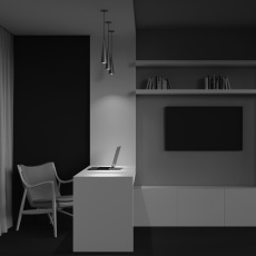 Подвесной светильник Nevill GU10 1x10Вт, P318-PL-01-N