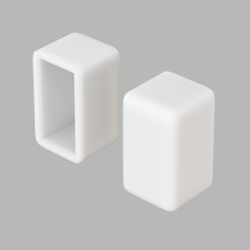 Заглушка для гибкого неона 12x6мм 2 шт., 20069