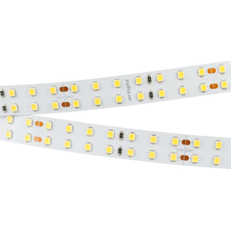 Лента RT 2-5000 24V Warm2700 2x2 (2835, 980 LED, LUX) (Arlight, 20 Вт/м, IP20)