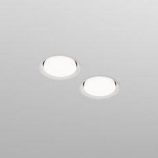 Встраиваемый светильник Intro для натяжного(ПВХ) потолка GX53 1x15Вт, DL019-GX53-B