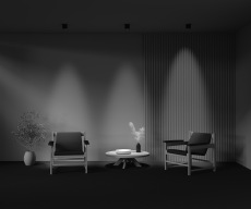 Потолочный светильник Lens 15Вт 3000К 70°, C217CL-15W3K-B