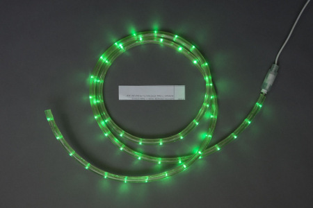 Дюралайт LED-СDL-2W-4CM-100M-11.5MM-220V-G зеленый,11.5мм, КРАТНОСТЬ РЕЗКИ 2М, 4см