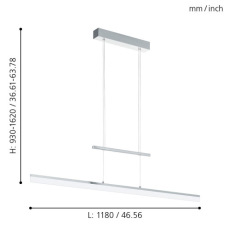 Подвесной светодиодный светильник Eglo Tarandell 96866