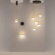 Подвесной светильник Area 3000К 58Вт, MOD295PL-L60BBS3K