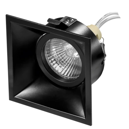 Светильник точечный встраиваемый декоративный под заменяемые галогенные или LED лампы Domino 214507