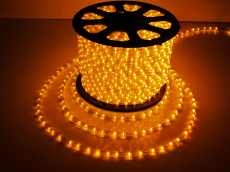 Дюралайт LED-XD-2W-100M-240V оранжевый 13мм, (2м)