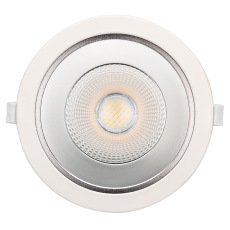 Светильник LTD-LEGEND-R115-10W Warm3000 (WH, 50 deg) (Arlight, IP20 Металл, 3 года), 027317(1)