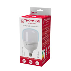 Лампа светодиодная Thomson E27 40W 6500K цилиндр матовая TH-B2365