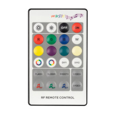 Аудиоконтроллер ARL-SOUND-RGB/RGBW (12-24V, 4x4A, RF ПДУ 24кн) (Arlight, IP20 Пластик, 3 года)