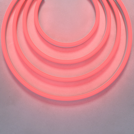 Гибкий неон 1708 24В 9,6Вт/м Red IP67 5м