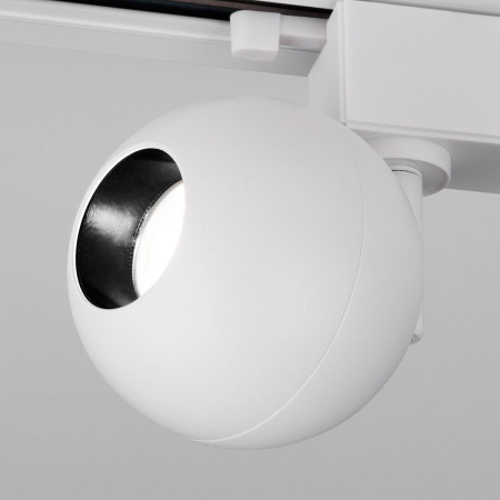 Трековый светодиодный светильник Elektrostandard Ball белый 8W 4200K LTB76 4690389169878
