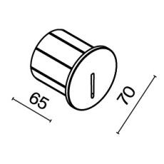 Подсветка для лестниц Lock 3000К 3Вт IP 54, O014SL-L3B3K
