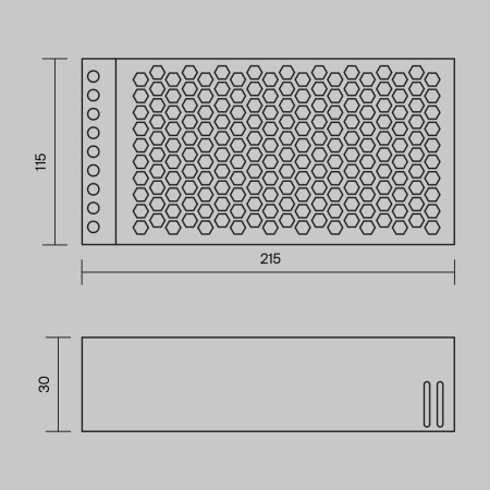 Блок питания 48В 360Вт IP20 PSL006, PSL006-360W-48V-IP20
