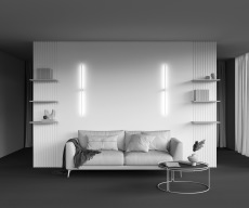 Настенный светильник (бра) Pars 3000К 12Вт IP20, C071WL-L12W3K