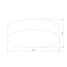 Потолочный светильник TK Lighting 2772 Rondo