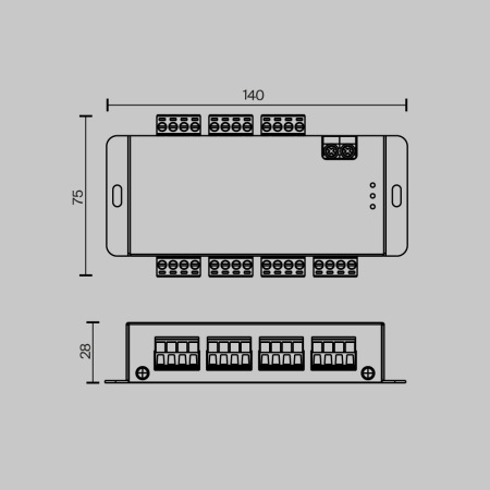Усилитель сигнала SPI 6 канальный, 711007