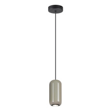 5053/1D PENDANT ODL24 447 черный/серый/металл Подвес GU10 LED 4W OVALI