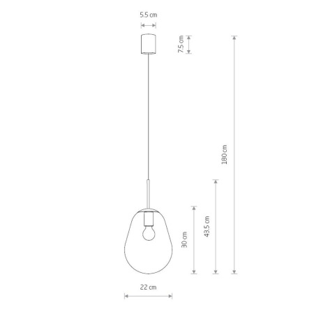 Подвесной светильник Nowodvorski Pear S 7800