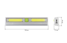 Светодиодный фонарь подсветка ЭРА Пушлайт SB-702 самоклейка, 2 режима