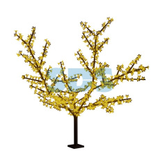 Светодиодное дерево "Сакура" высота 1,5м,  диаметр кроны 1,8м,  желтые светодиоды,  IP 65, понижающий трансформатор в комплекте,  NEON-NIGHT