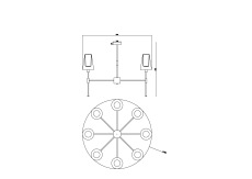 Потолочная люстра Freya Tida FR5196PL-08CH