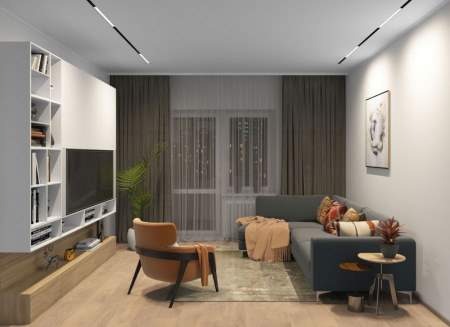 Трековый светильник Denkirs DK8005-BK