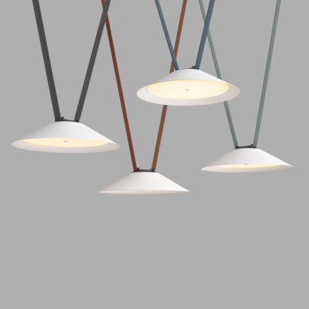 Трековый светильник BELTY FLOW DK5565-WH+BK