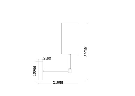 Бра Freya Agnes FR5184WL-01BS