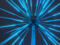 Светодиодная Фигура "Фейерверк" Ø2,4м 24В, 1512LED, IP65