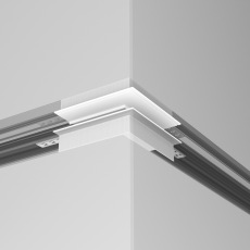 Коннектор внешний Exility встраиваемый под ГКЛ 12,5мм, белый, TRA034CO-42.12W