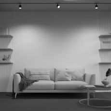 Трековый светильник Orlo Unity 3000K 5Вт 120°, TR085-1-5W3K-B