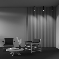 Потолочный светильник Lipari GU10 1x35Вт C044CL-01-30GU10-B