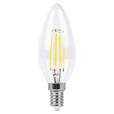 Лампа светодиодная, (5W) 230V E14 4000K, LB-58