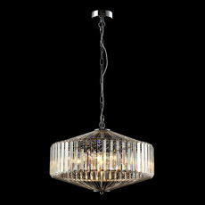 Подвесной светильник Crystal Lux Fiesta SP5 Chrome/Transparente