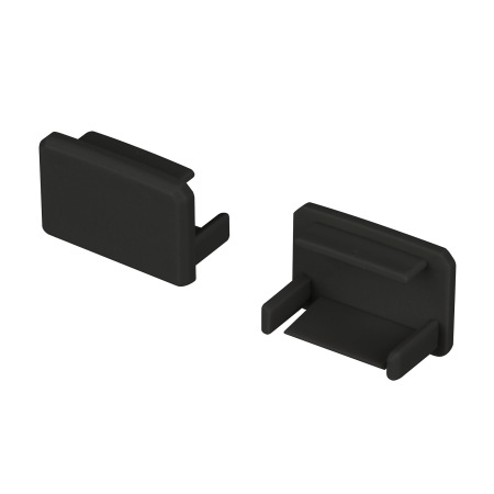 Заглушка SILER BLACK глухая (Arlight, Пластик)