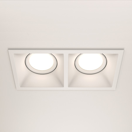 Встраиваемый светильник Dot GU10 2x50Вт DL029-2-02W