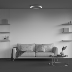 Потолочный светильники Lua 3000К 45Вт 120°, C093CL-45W3K-W