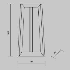 Ландшафтный светильник Luft 3000К 12Вт IP 65, O466FL-L12B3K