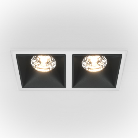 Встраиваемый светильник Alfa LED 3000K 2x15Вт 36° Dim Triac DL043-02-15W3K-D-SQ-WB
