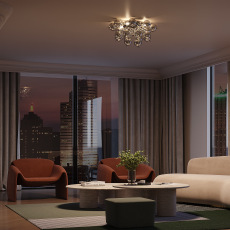 Потолочный светильник Bolla E27x4, MOD133CL-04CH