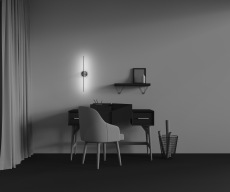 Настенный светильник Elegant 2700K 7Вт 100°, C084WL-L7BS2.7K