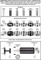 Светильник встраиваемый без плафона плафоны арт. 370694-370711 Novotech UNITE 370681