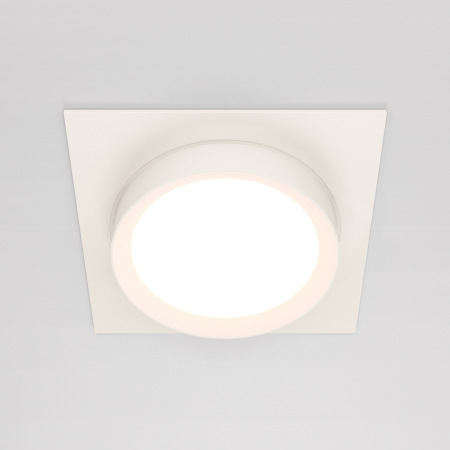 Встраиваемый светильник Hoop GX53 1x15Вт DL086-GX53-SQ-W