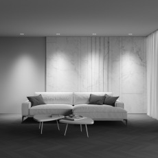 Встраиваемый светильник Alfa LED 4000K 10Вт 50°, DL043-02-10W4K-SQ-W-1