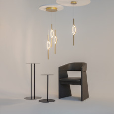 Подвесной светильник Foresight 3000К 24Вт, MOD347PL-L24BS3K