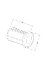 Встраиваемый светильник Flash, O044DL-L1S3K3