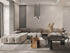 Подвесной светильник Cascade 2600-3500К 31Вт, MOD132PL-L30BK