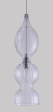 Подвесной светильник Crystal Lux Iris SP1 B Transparent